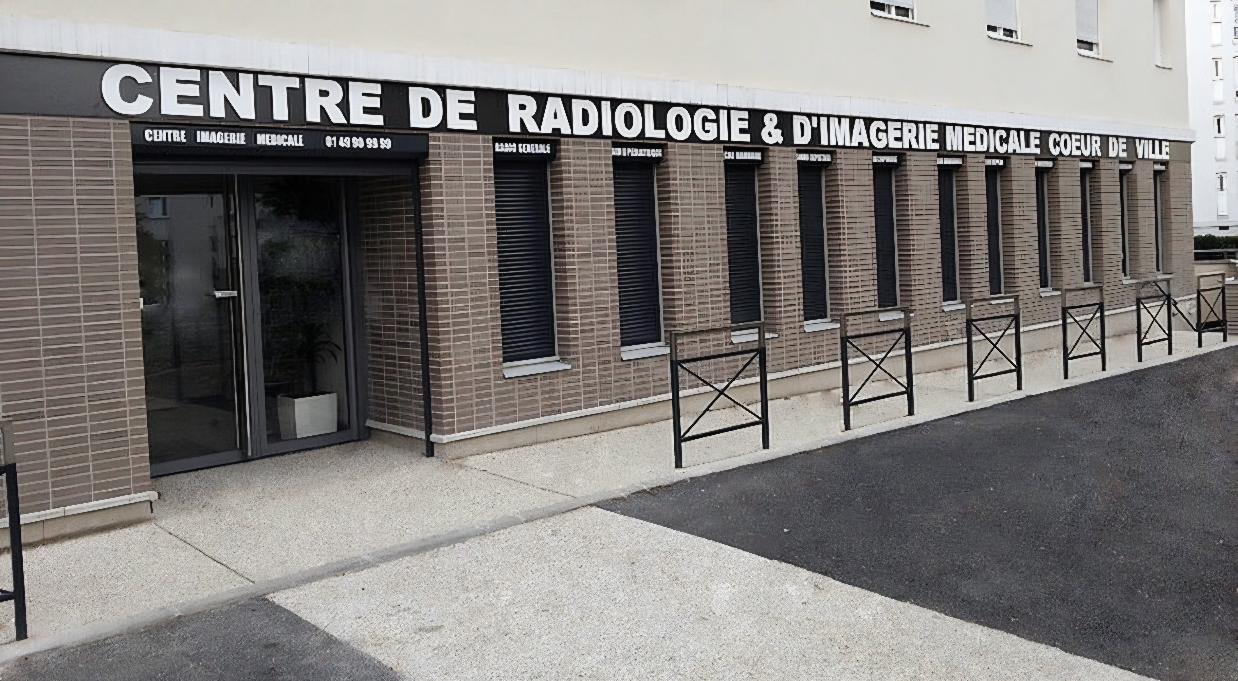 Façade du Centre de Radiologie Cœur de Ville au Blanc-Mesnil